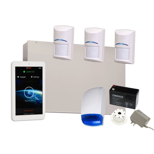 Bosch Alarm System Solution 3000 with 3 PIR + 7 Touchscreen