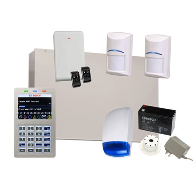 Bosch Alarm System Solution 6000 with 2 Wireless PIR + Wifi Keypad