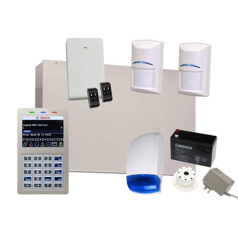 Chargez l&#39;image dans la visionneuse de la galerie, Bosch Alarm System Solution 6000 with 2 Wireless PIR + Wifi Keypad
