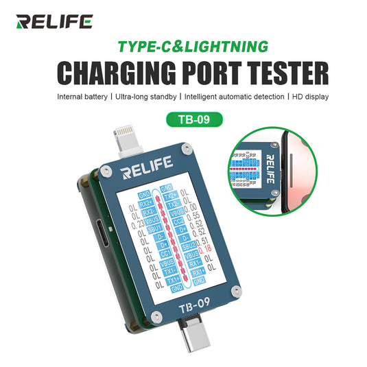 [TB-09] RELIFE Charging Port Tester - Polar Tech Australia