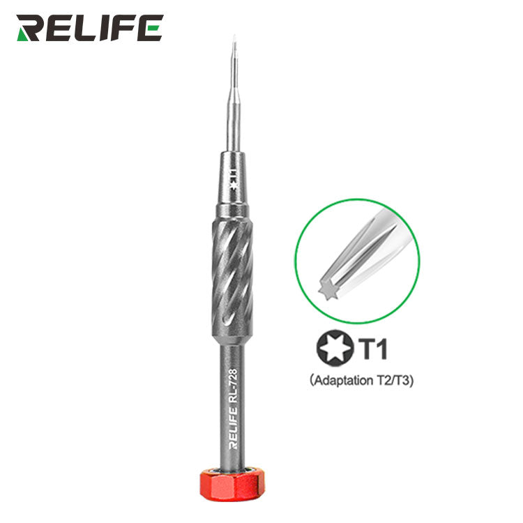 Load image into Gallery viewer, [RL-728] Relife RL-728 S2 Steel Strong Magnetic Extra Hard Anti-slip 2D Screwdriver for Phone Repair
