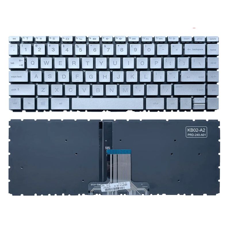 Cargue la imagen en el visor de la galería, HP TPN-W125 TPN-Q186 TPN-Q189 TPN-Q187 TPN-C131 TPN-Q188 TPN-W190 TPN-14M-BA TPN-14-BS Series - Laptop Keyboard With Back Light US Layout - Polar Tech Australia

