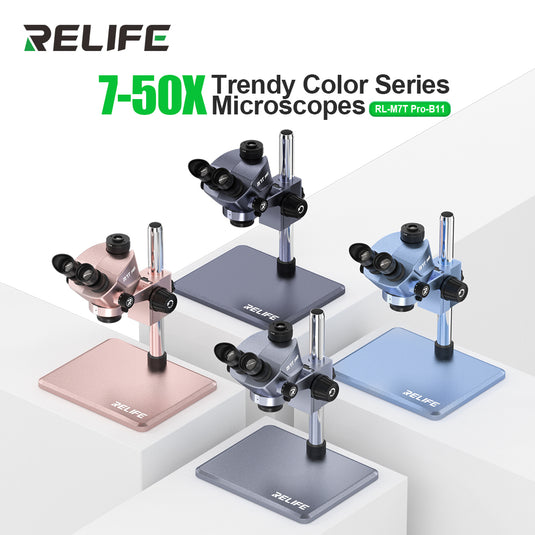 [RL-M7T Pro-B11] RELIFE Trinocular HD Microscope - Polar Tech Australia