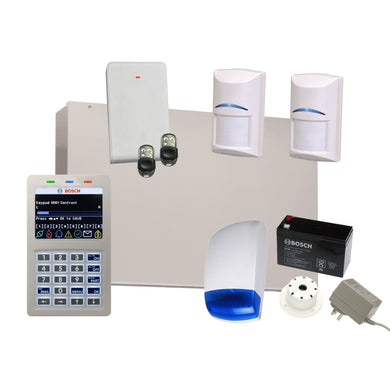 Bosch Alarm System Solution 6000 with 2 Wireless PIR + Smart Keypad