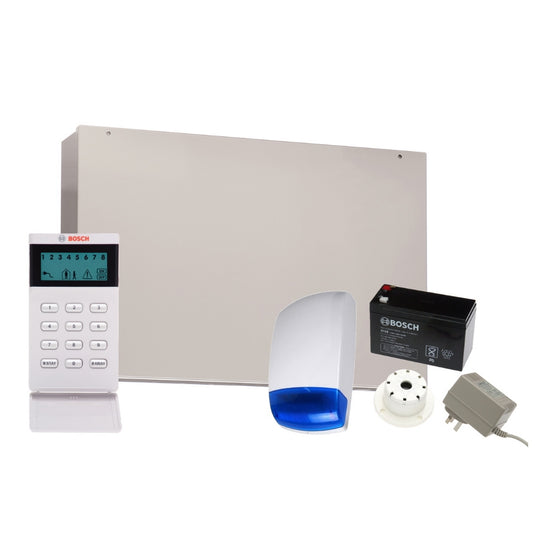 Bosch Alarm System Solution 3000 With Icon Codepad