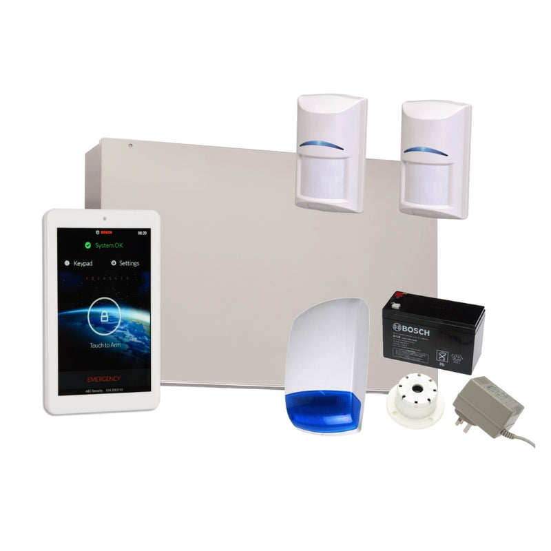 Load image into Gallery viewer, Bosch Alarm System Solution 2000 with 2 TriTech + 7 Touchscreen
