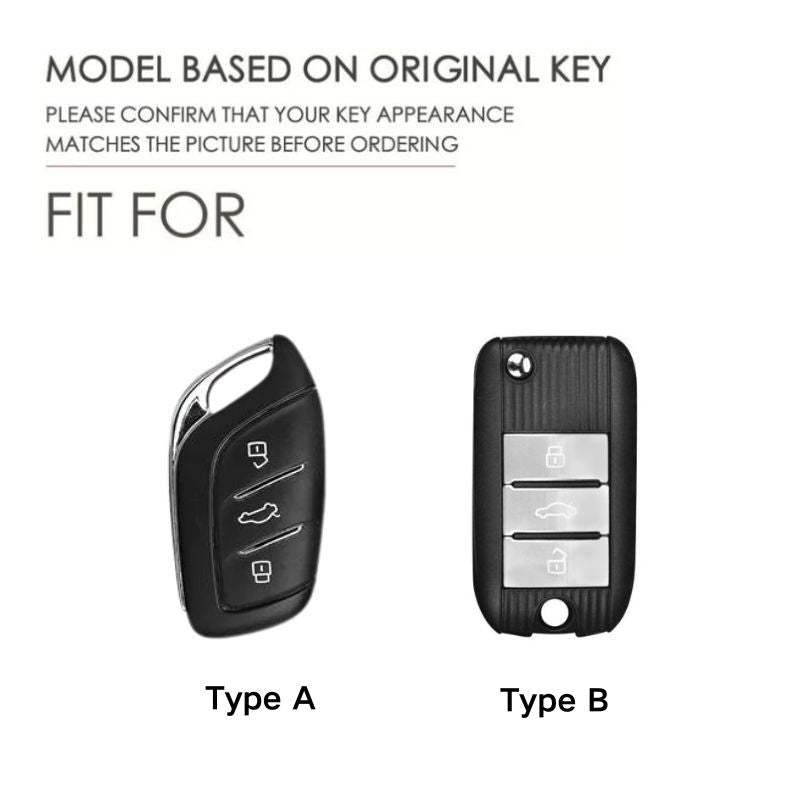 Cargue la imagen en el visor de la galería, Roewe Zinc Alloy + Carbon Fiber Texture Car Key Fob Case Cover For RX3, RX5, RX5 Plus, RX8, ERX5, i5, i6

