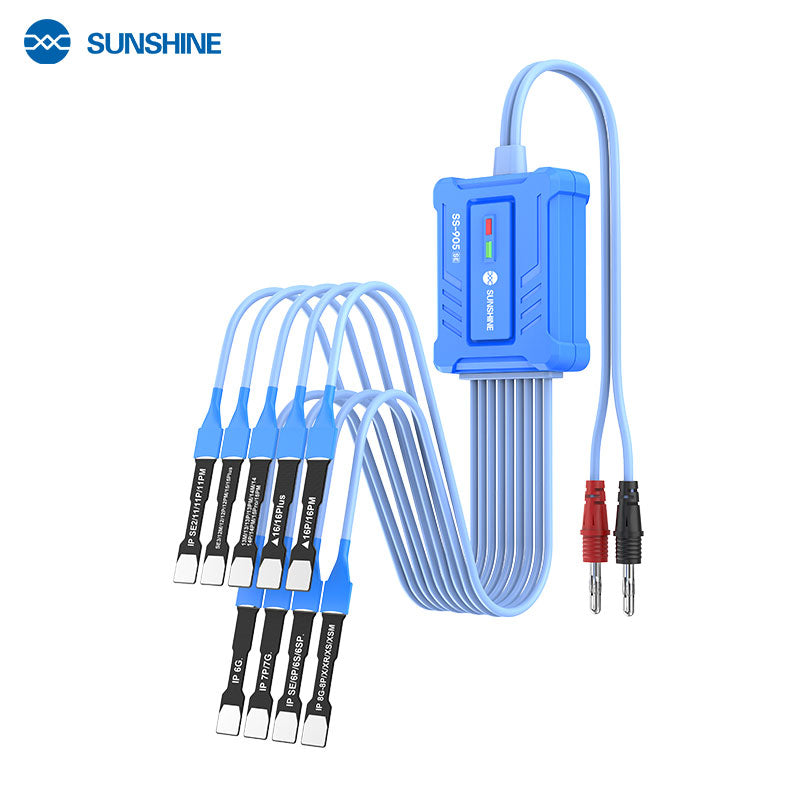 Cargue la imagen en el visor de la galería, [SS-905 SE] SUNSHINE One-Touch Power Cable – For iPhone Battery Protocol Testing &amp; Instant Boot-Up (6G–16PM)
