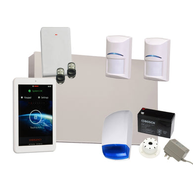 Bosch Alarm System Solution 3000 with 2 Wireless TriTech + 7 Touchscreen