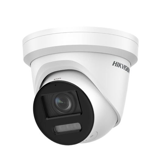 [HIK-2CD2387G2-LSU-SL-2] Hikvision 8MP ColorVu Strobe Light and Audible Warning Fixed Turret Network Camera - Polar Tech Australia