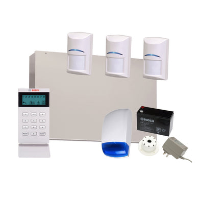Bosch Alarm System Solution 3000 with 3 Pet PIR + Icon Codepad