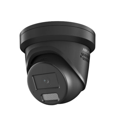 [Hik-2CD2387G2H-LISU/SL-BLK] Hikvision 8MP 4K Smart Hybrid Light ColorVu Turret Camera With Strobe / Speaker Black - Polar Tech Australia