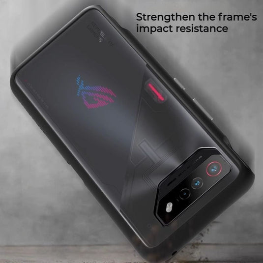 ASUS Rog Phone 7 & 7 Ultimate - Transparent & Matte Military-grade Shockproof Heavy Duty Series Case - Polar Tech Australia