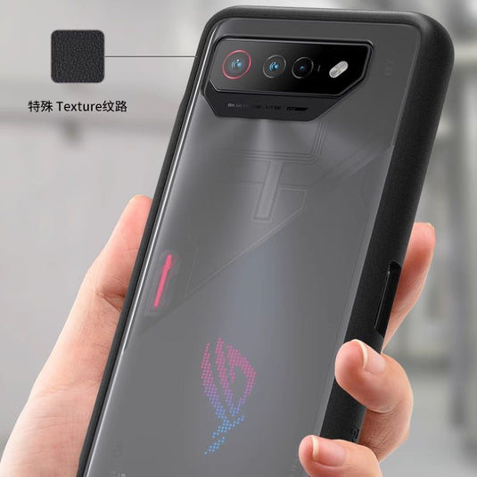 ASUS Rog Phone 7 & 7 Ultimate - Transparent & Matte Military-grade Shockproof Heavy Duty Series Case - Polar Tech Australia