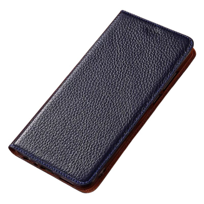 Cargue la imagen en el visor de la galería, [With Card Slot] Asus Zenfone 7 - Full Cover Shockproof Flip Genuine Leather Series Soft Case - Polar Tech Australia
