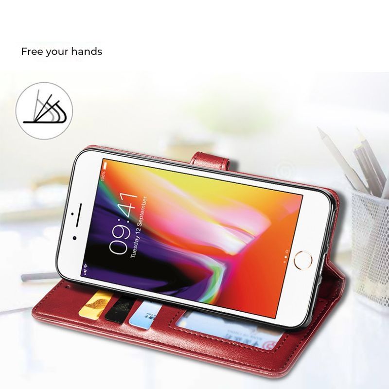 Cargue la imagen en el visor de la galería, [With Card Slot] Asus Zenfone 9 - Business PU Leather Flip Case Essentials Series Case - Polar Tech Australia
