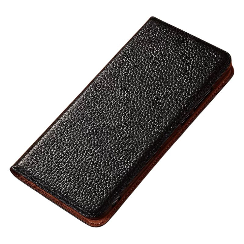 Cargue la imagen en el visor de la galería, [With Card Slot] Asus Zenfone 10 - Full Cover Shockproof Flip Genuine Leather Series Soft Case - Polar Tech Australia
