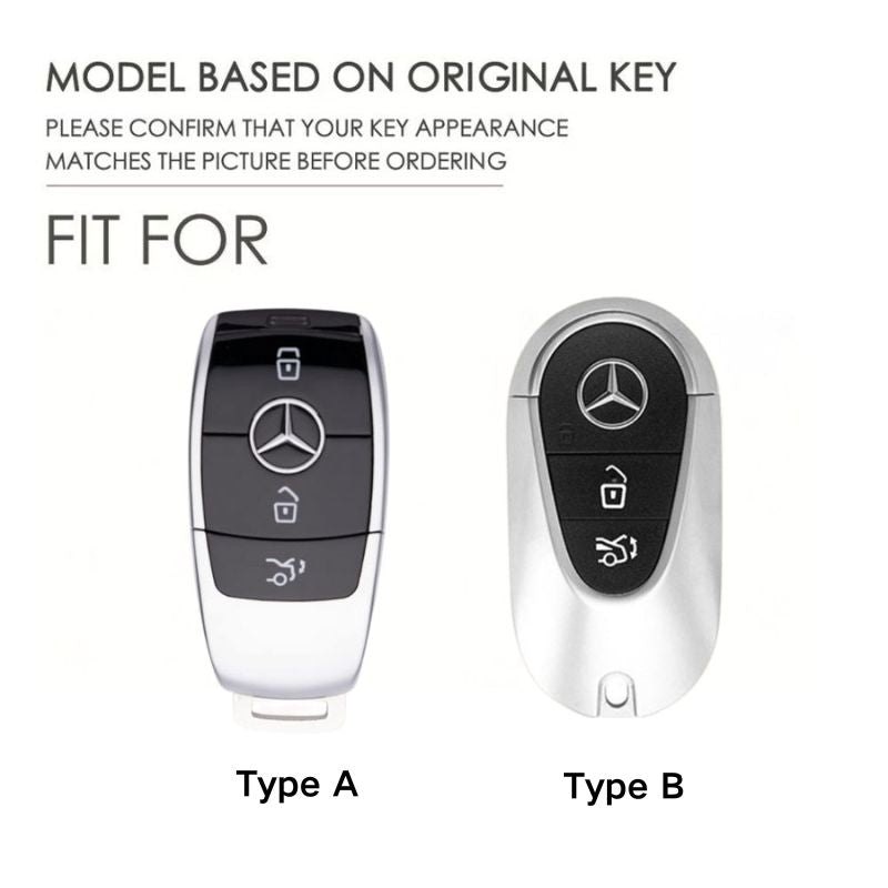 Load image into Gallery viewer, Mercedes Benz Stylish with Cool Shockproof Car Key Fob Protective Case Cover For Benz A, C, E, S, G-Class, GLA, GLB, GLC, GLE, GLS - Polar Tech Australia
