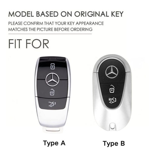 Mercedes Benz Stylish with Cool Shockproof Car Key Fob Protective Case Cover For Benz A, C, E, S, G-Class, GLA, GLB, GLC, GLE, GLS - Polar Tech Australia