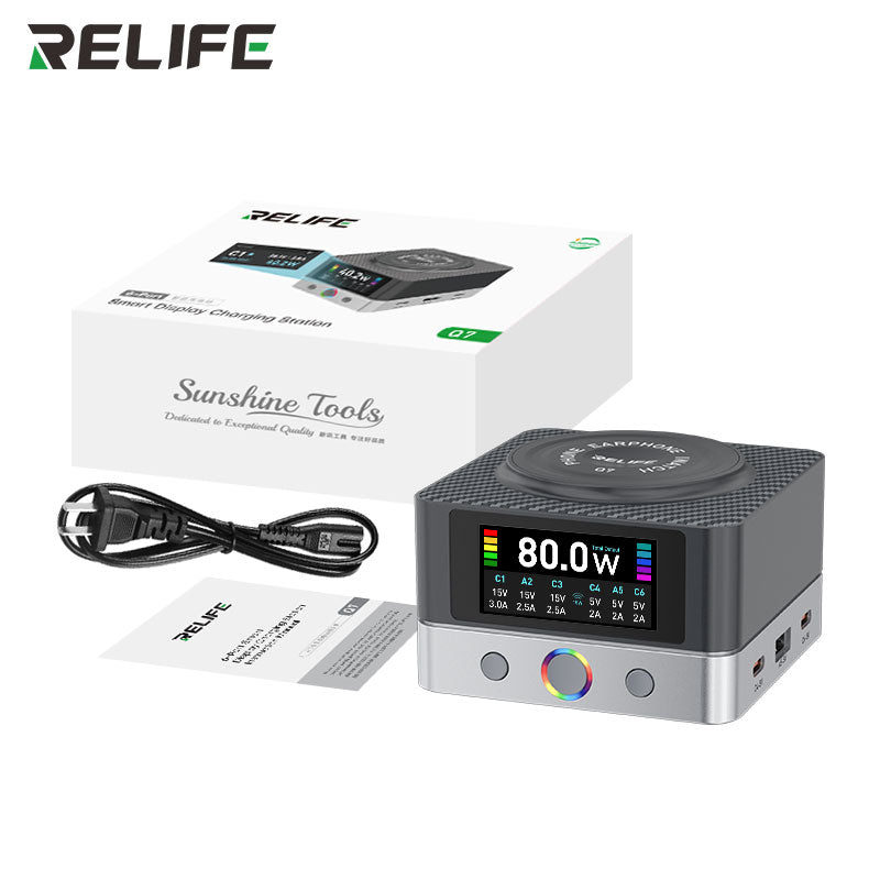 Cargue la imagen en el visor de la galería, [RELIFE Q7]  6-Port Smart Charger - Polar Tech Australia
