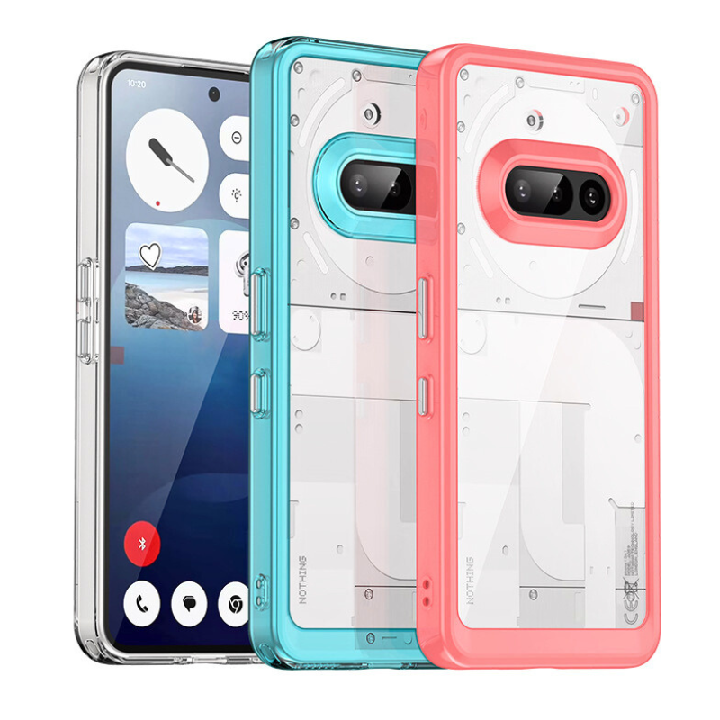 Cargue la imagen en el visor de la galería, Nothing Phone (3a)/Pro Acrylic Transparent Full-Cover Shockproof Phone Case - Polar Tech Australia
