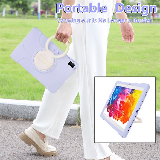 Lenovo Idea Tab Pro 12.7" 2025 (TB373FU/TB375FC) - Soft Silicone 360° Rotating Wristband Stand Shockproof Case - Polar Tech Australia