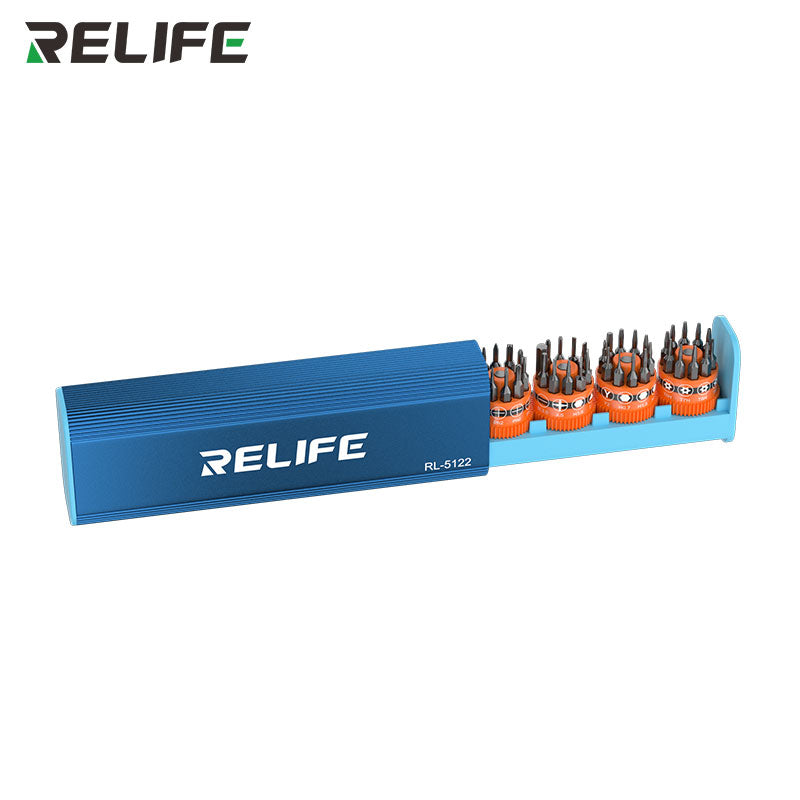 Cargue la imagen en el visor de la galería, [RL-5122] RELIFE 43-in-1 Rotary Screwdriver Tool Set - Polar Tech Australia
