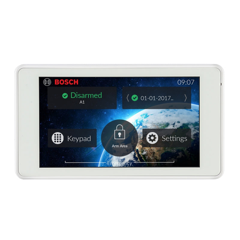Load image into Gallery viewer, Bosch Alarm System Solution 2000 with 2 Quad + 5 Touchscreen
