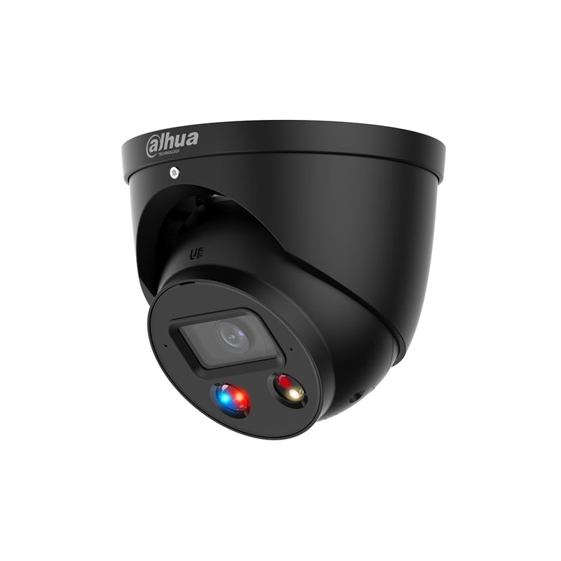Cargue la imagen en el visor de la galería, [DH-IPC-HDW3649H-AS-PV-ANZ-S2-BLK] Dahua WizSense Series 6MP TiOC 3.0 Active Deterrence Black Eyeball Network Camera with 2.8mm Fixed Lens and AcuPick Technology IP67
