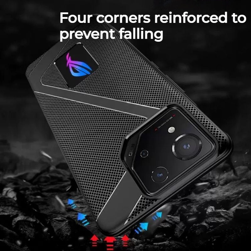 Load image into Gallery viewer, ASUS Rog Phone 8 &amp; 8 Pro - Full Coverage Shockproof &amp; Heat Dissipation Essentials Series Case - Polar Tech Australia
