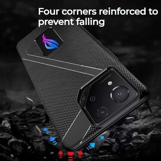 ASUS Rog Phone 8 & 8 Pro - Full Coverage Shockproof & Heat Dissipation Essentials Series Case - Polar Tech Australia