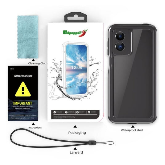[A-Series] Motorola Moto G Play (2024) - Redpepper Full Covered Waterproof Heavy Duty Tough Armor Case - Polar Tech Australia