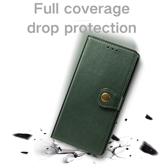 [With Card Slot] Asus Zenfone 10 - Business PU Leather Flip Case Essentials Series Case - Polar Tech Australia