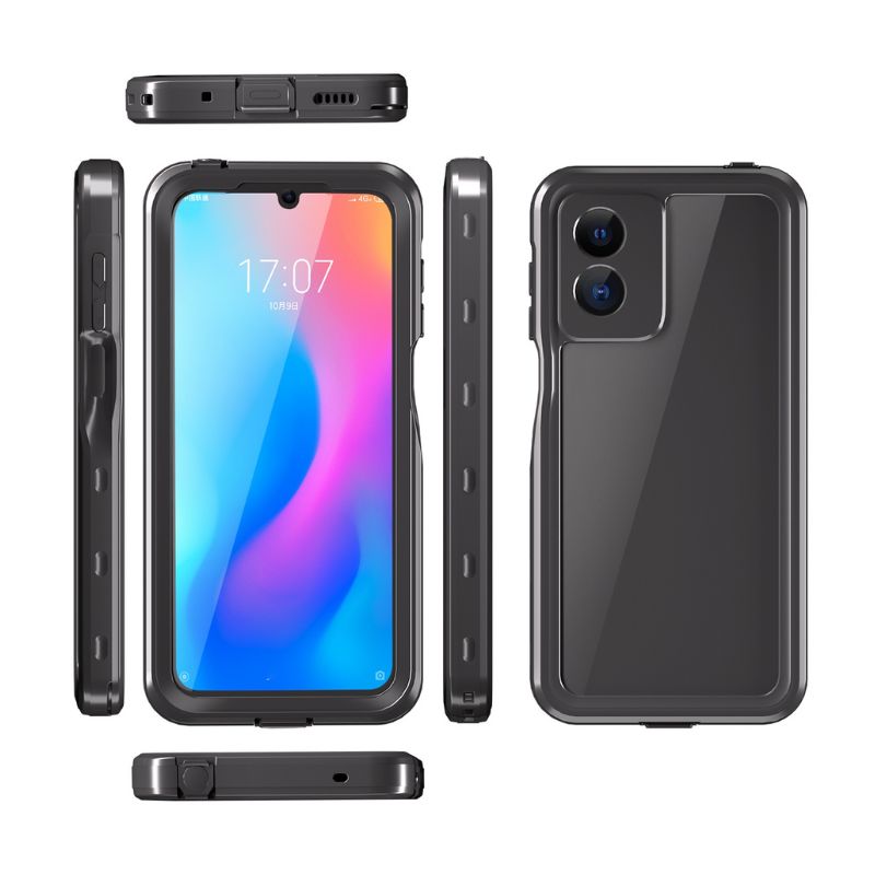Cargue la imagen en el visor de la galería, [A-Series] Motorola Moto G Play (2024) - Redpepper Full Covered Waterproof Heavy Duty Tough Armor Case - Polar Tech Australia
