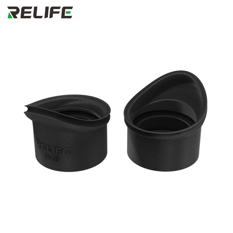 Cargue la imagen en el visor de la galería, [Pair] [M-26] RELIFE Microscope Eyecup Rubber Eyepiece Eye Covers Guards Shield
