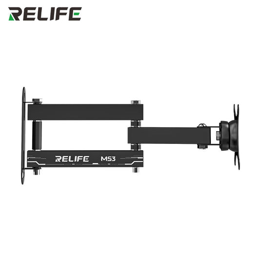 [MS3] RELIFE 360° Rotating Monitor Arm - Flexible, Space-Saving Mount for 14"–27" Monitors