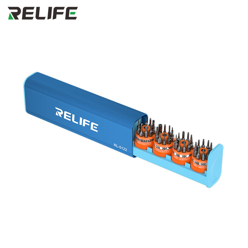 Cargue la imagen en el visor de la galería, [RL-5122] RELIFE 43-in-1 Rotary Screwdriver Tool Set - Polar Tech Australia
