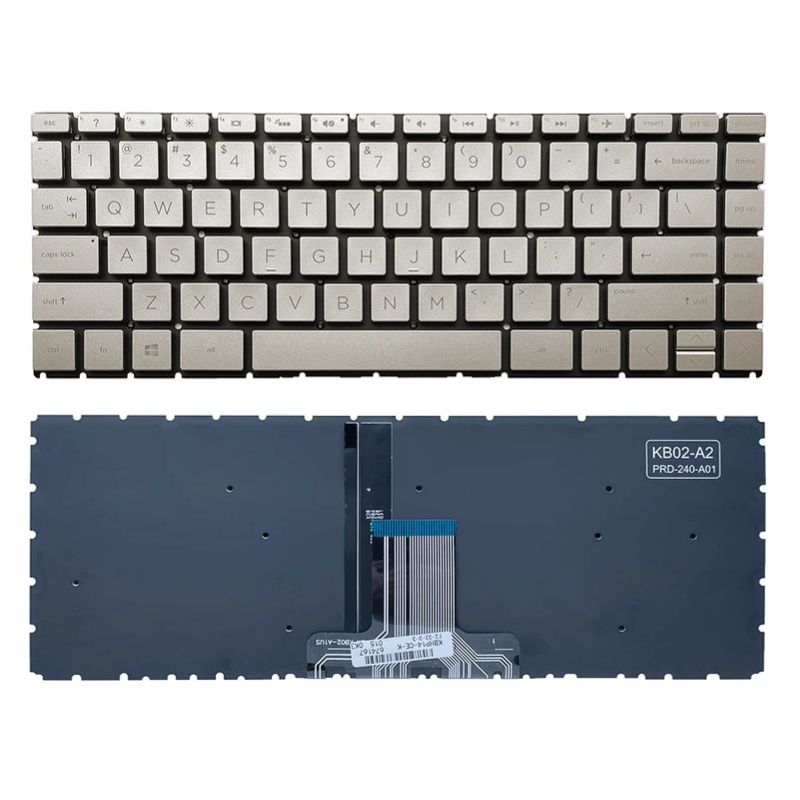 Cargue la imagen en el visor de la galería, HP TPN-W125 TPN-Q186 TPN-Q189 TPN-Q187 TPN-C131 TPN-Q188 TPN-W190 TPN-14M-BA TPN-14-BS Series - Laptop Keyboard With Back Light US Layout - Polar Tech Australia
