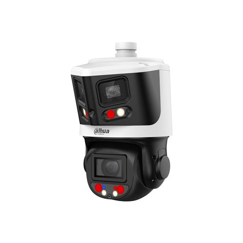 Load image into Gallery viewer, [DH-SDT3E410-8P-MB-A-PV1] Dahua X-Spans Series Twin TiOC 4MP PTZ and 2x4MP Duo Panoramic Network Camera, 10x Optical Zoom with Starlight Technology IP66
