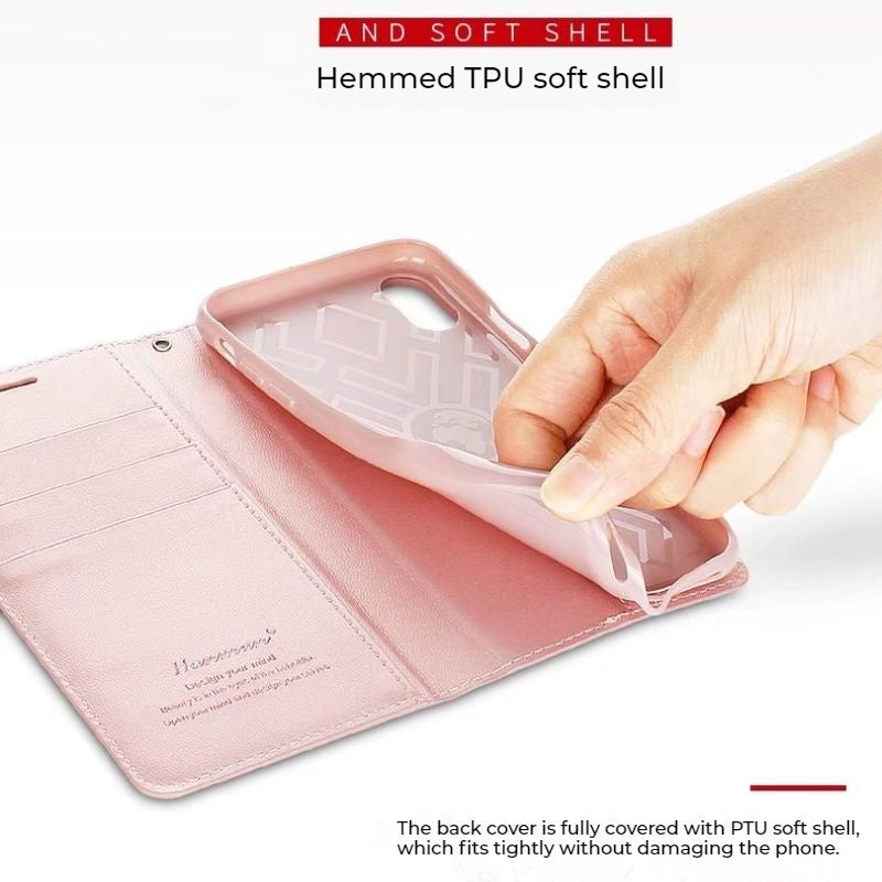 Load image into Gallery viewer, [With Card Slot] ASUS Zenfone 11 Ultra - Hanman Premium Quality Leather Flip Wallet Series Soft Case With lanyard - Polar Tech Australia
