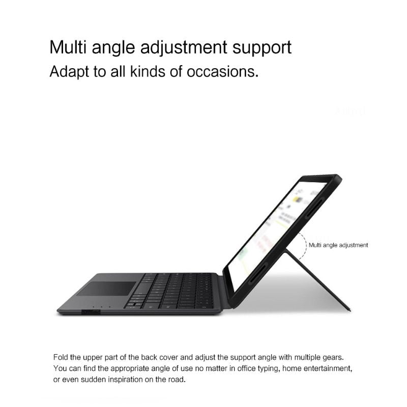 Cargue la imagen en el visor de la galería, [With Backlit] Samsung Galaxy Tab A9 2023 8.7&quot; (SM-X110/X115) - PU Leather Flip Cover Smart Bluetooth Touch Keyboard Case - Polar Tech Australia
