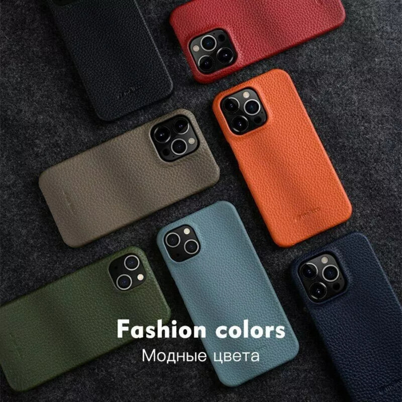 Cargue la imagen en el visor de la galería, [Magsafe Compatible] Apple iPhone 16/Plus/Pro/Max - Melkco Business Drop Proof Cowhide + PC Genuine Leather Series Case - Polar Tech Australia
