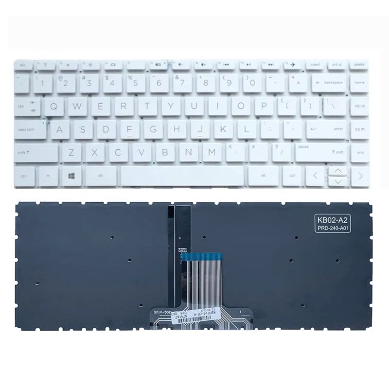 Cargue la imagen en el visor de la galería, HP TPN-W125 TPN-Q186 TPN-Q189 TPN-Q187 TPN-C131 TPN-Q188 TPN-W190 TPN-14M-BA TPN-14-BS Series - Laptop Keyboard With Back Light US Layout - Polar Tech Australia
