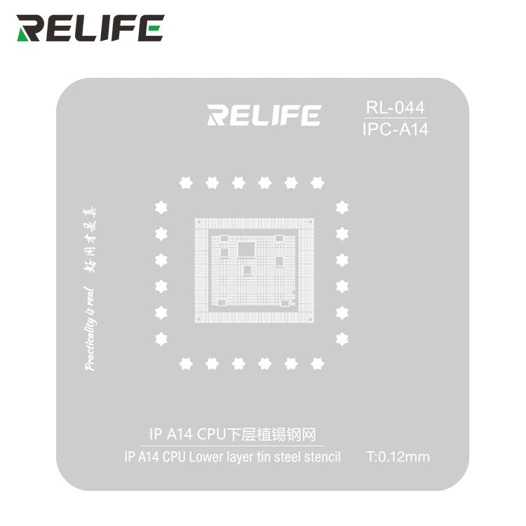 Load image into Gallery viewer, [RL-601MA] Relife RL-601MA iPhone CPU Lower Layer Tin Planting Platform Set for iPhone 8 to 17Pro Max A11 to A19 Pro
