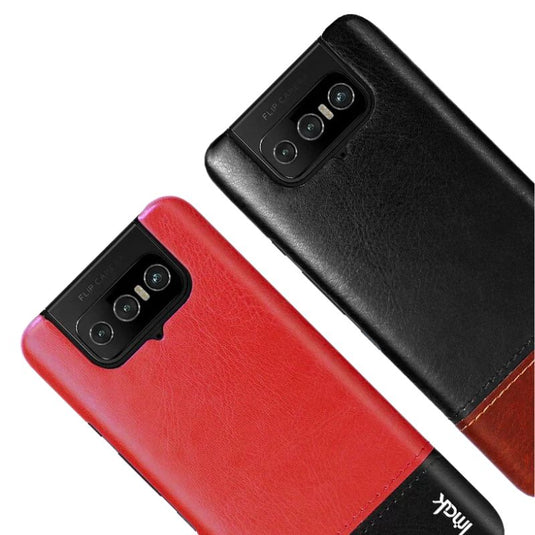 ASUS Zenfone 8 Flip / ZS672KS - Shockproof Slim Leather Essentials Series Case - Polar Tech Australia