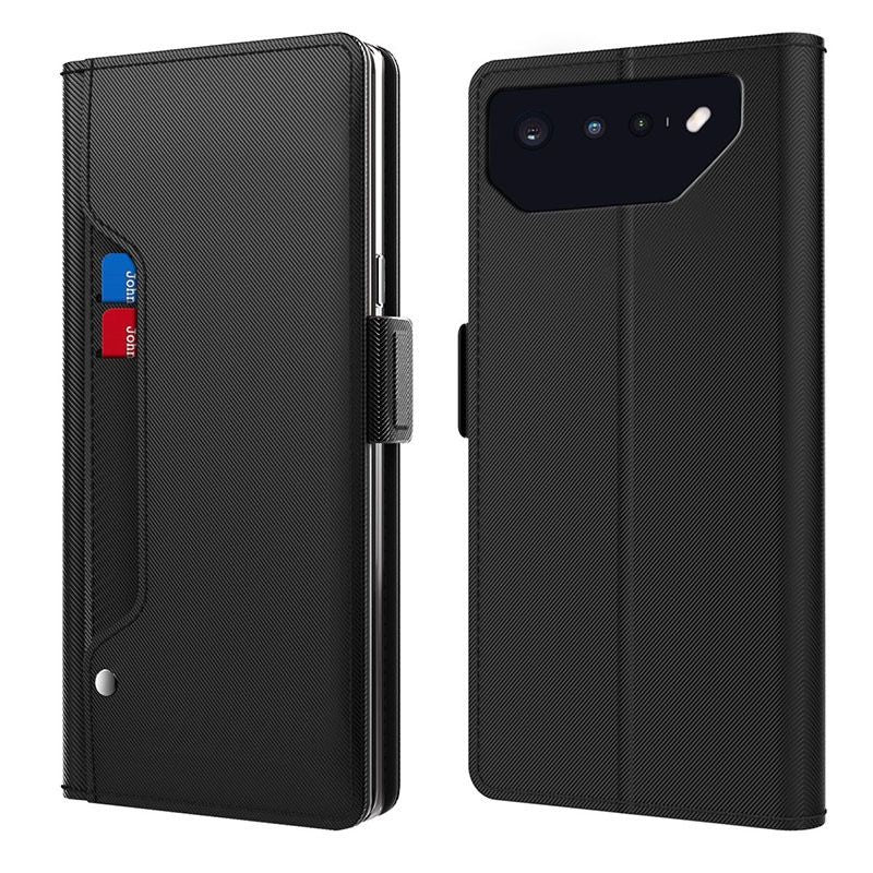 Cargue la imagen en el visor de la galería, [With Card Slot] ASUS Rog Phone 5 &amp; 5 Pro &amp; 5s - Premium PU Leather Magnetic Flip Clasp Wallet Series Case - Polar Tech Australia
