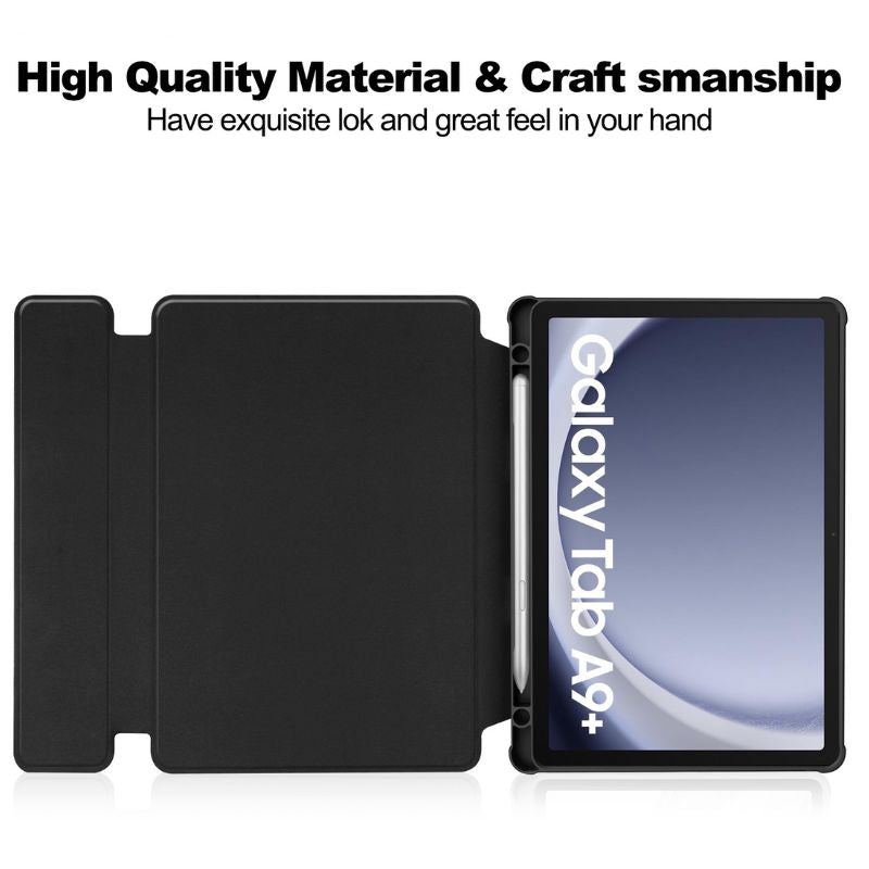 Load image into Gallery viewer, [Detachable Keyboard][With Backlit] Samsung Galaxy Tab S9 Plus/S9 FE Plus 12.4&quot; - 360 Degree Rotating Magnetic Flip Cover Case With Pen Slot - Polar Tech Australia
