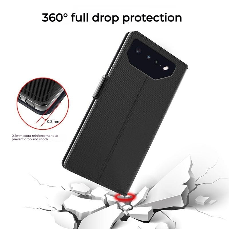 Cargue la imagen en el visor de la galería, [With Card Slot] Asus Zenfone 8 - Premium PU Leather Magnetic Flip Clasp Wallet Series Case - Polar Tech Australia
