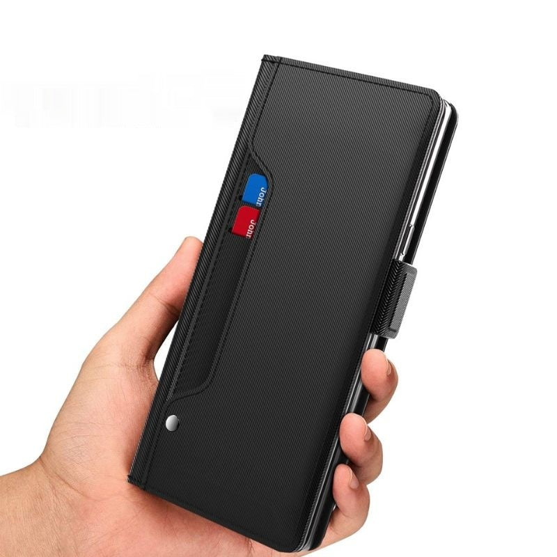 Cargue la imagen en el visor de la galería, [With Card Slot] Asus Zenfone 8 - Premium PU Leather Magnetic Flip Clasp Wallet Series Case - Polar Tech Australia

