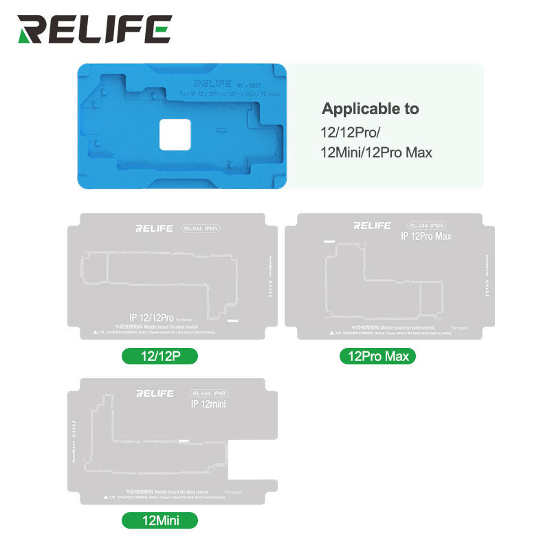 Cargue la imagen en el visor de la galería, [RL-601T] RELIFE iPhone 16 Series Mid-Tier Motherboard Repair Fixture Set
